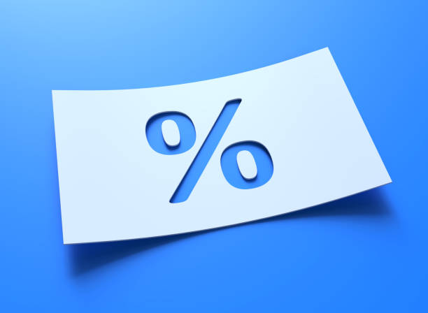 istock Percentage Symbol On white Paper 1340109984