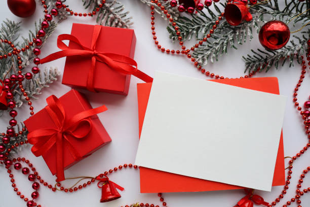 istock frame from fir branches and Christmas decorations 1340109989