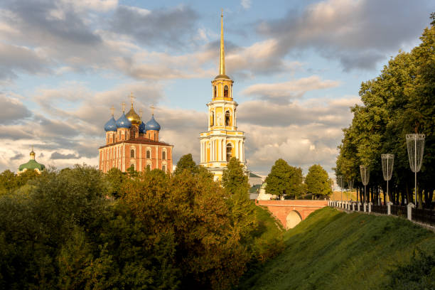 Autumn evening in the city