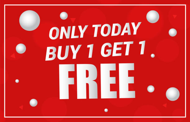 istock Buy 1 Get 1 Free, sale tag, banner design template, discount app icon. EPS 10. 1340145739