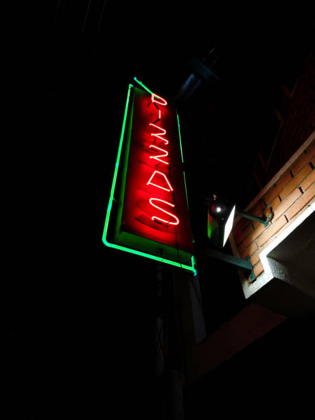 istock Neon banner for pizzeria 1340150844