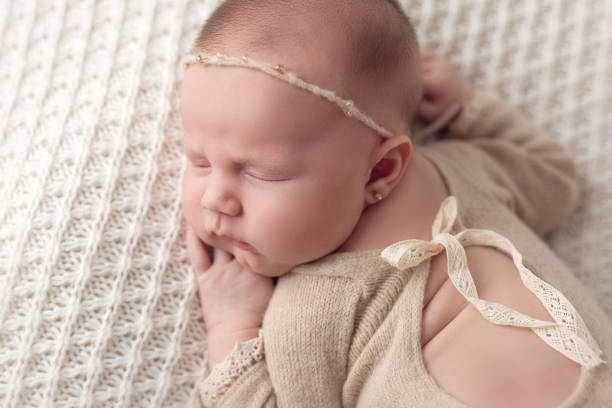 istock Newborn baby girl 1340156564