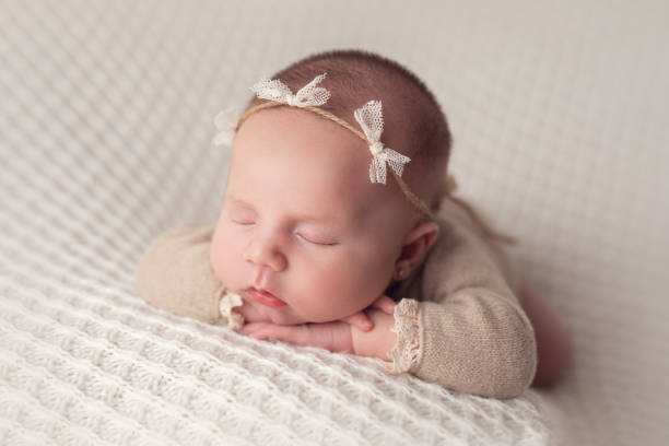 istock Newborn baby girl 1340156589