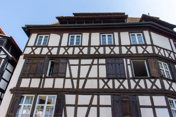 istock Traditional half-timber framed European architecture 1340159324