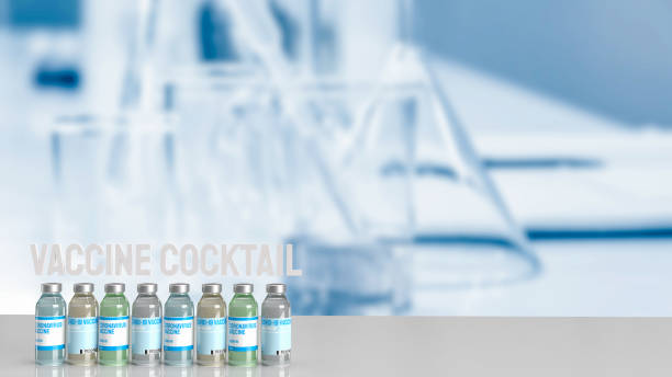 istock vaccine covid 19 for vaccine cocktail concept 3d rendering 1340160622