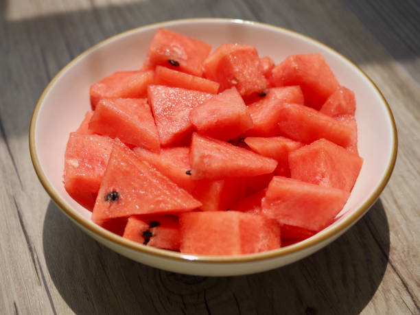 istock Fresh organic fruit watermelon, food 1340177290