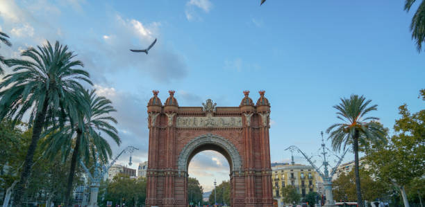 istock Arc de Triomphe of Barcelona in Spain 1340178867