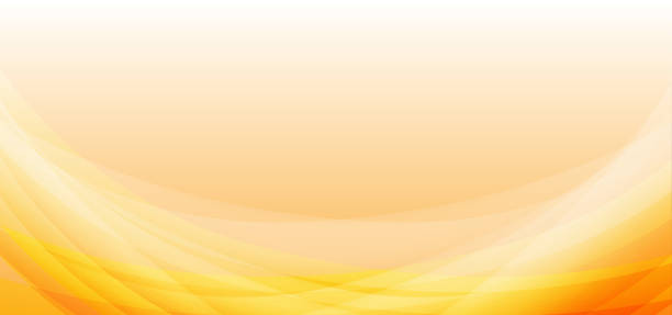 istock Abstract orange wave background good for banner, poster, wallpaper, digital print and other 1340182986