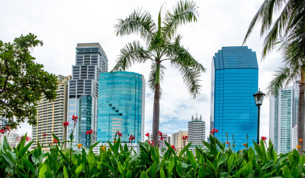 istock Skyscrapers in downtown Bangkok 1340183297