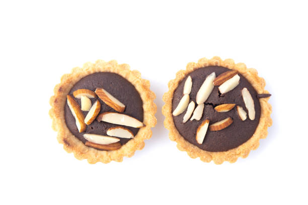 biscotti al cioccolato bellissimo design top view su sfondo bianco isolato - biscotti cookie morning temptation foto e immagini stock