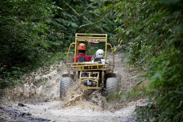 All-terrain vehicle (ATV) ride in Malaysia.