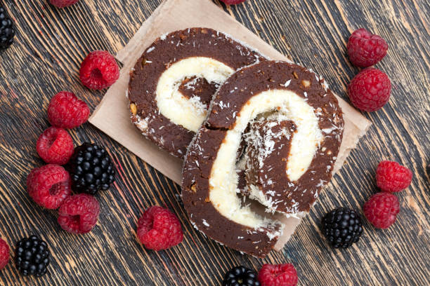 istock chocolate cake with creamy coconut filling 1340201449