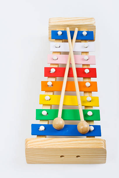 istock colorful xylophone on a white background 134020216