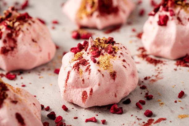 istock Decorated Baked Meringues 1340203036