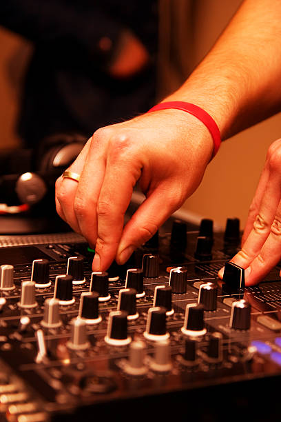 istock Disc Jockey playing music 134020370