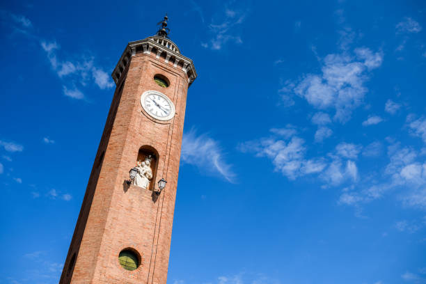 town of comacchio, ferrara, italy - comacchio bildbanksfoton och bilder