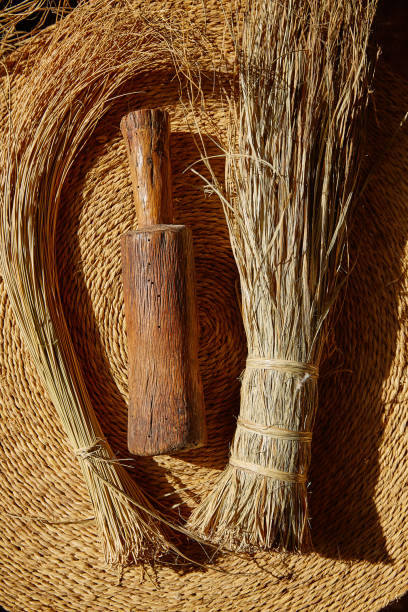 istock Esparto halfah grass used for crafts basketry 1340214134