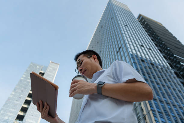 istock Men who use tablets outdoors 1340215668