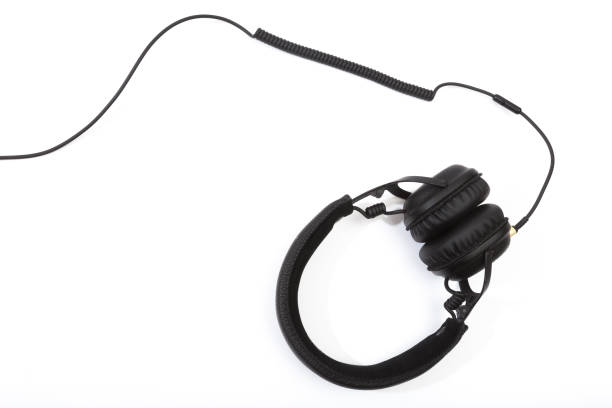 istock headphones isolated on white background - Image 1340217136