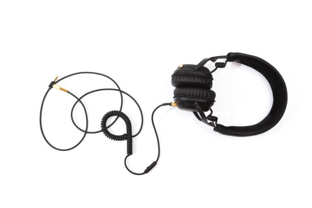 istock headphones isolated on white background - Image 1340217166