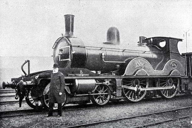 istock Thomas Higgs with a steam locomotive used when the queen traveled 1340222037