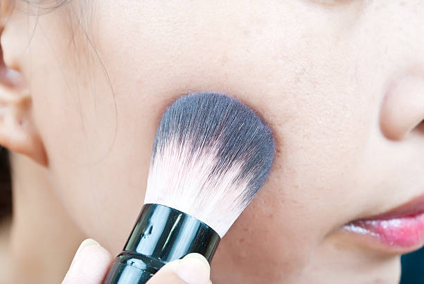 istock Close up Asian young woman makeup. 134022320
