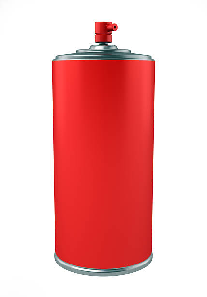 istock red paint spray can isolated on white background 134022581