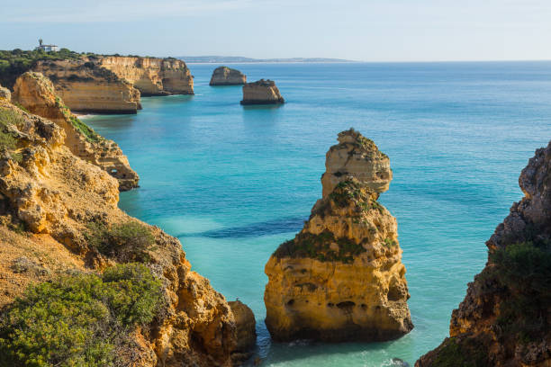 istock beach of Praia da Marinha 1340226417