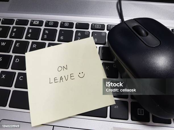 Annual Leave Out Of Office Taking A Break From Work Stock Photo - Download Image Now