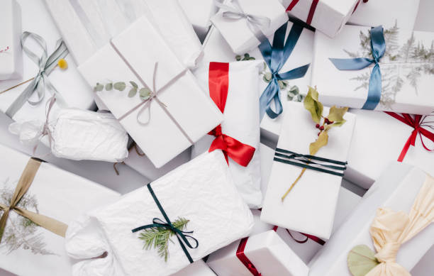 istock Many Christmas Presents on a Table 1340232151