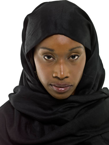 istock African immigrant woman wearing a Hijab 134023312