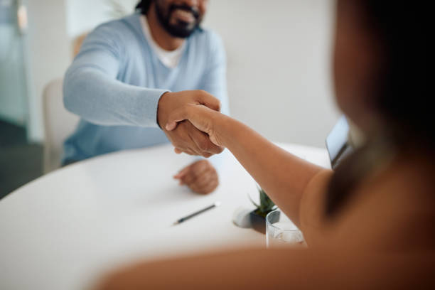 istock Congratulations, the job is yours! 1340242795