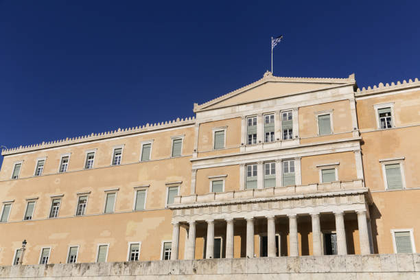istock Hellenic Parliament Athens 1340243119