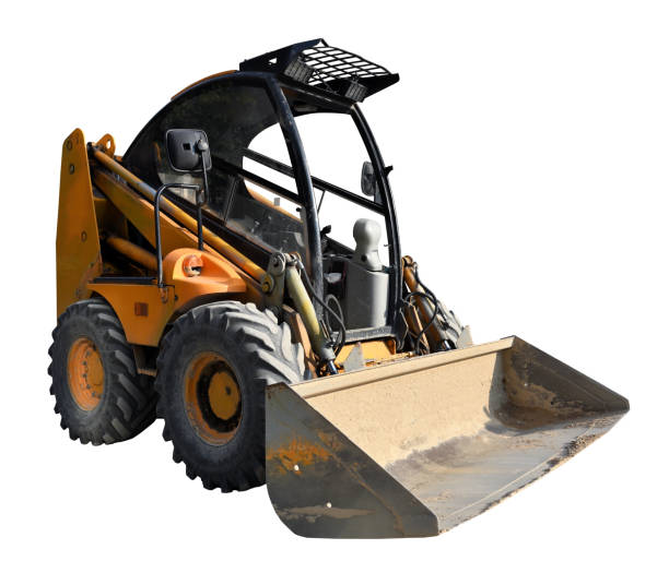 istock Skid loader or bobcat construction equipment isolated 1340245791