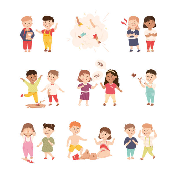 3,600+ Child Impolite Stock Illustrations, Royalty-Free Vector Graphics ...