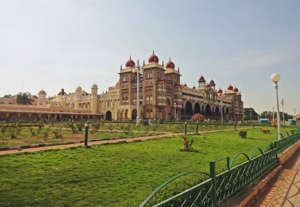 istock Amba Vilas Palace (Mysore Palace) karnataka india 1340264005