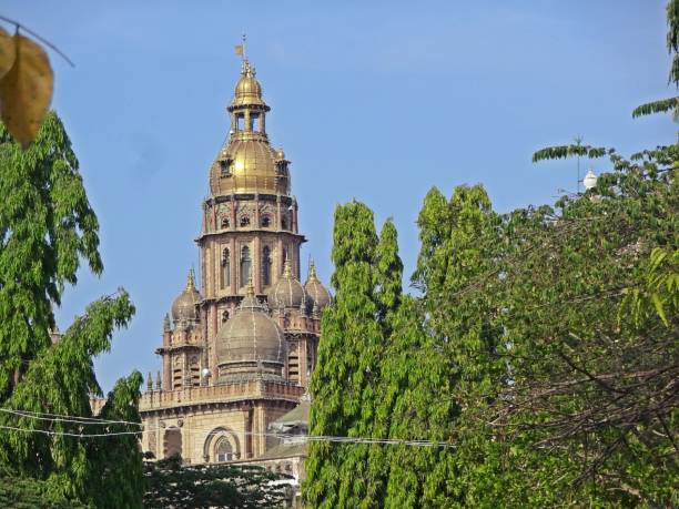 istock dome of amba vilas palace karnataka 1340266338