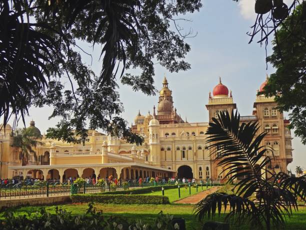 istock Amba Vilas Palace (Mysore Palace) karnataka india 1340266442