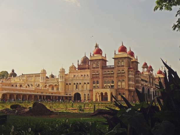 istock Amba Vilas Palace (Mysore Palace) karnataka india 1340266443
