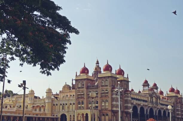 istock Amba Vilas Palace (Mysore Palace) karnataka india 1340266478