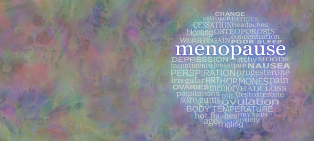istock Words associated with the Menopause Word Circle 1340271501