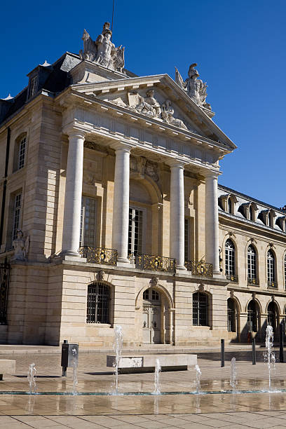 el palacio de los duques de dijon, francia - duke of burgundy fotografías e imágenes de stock