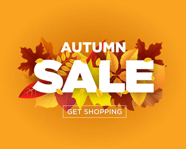 illustrations, cliparts, dessins animés et icônes de vente d’automne - autumn leaf nature november