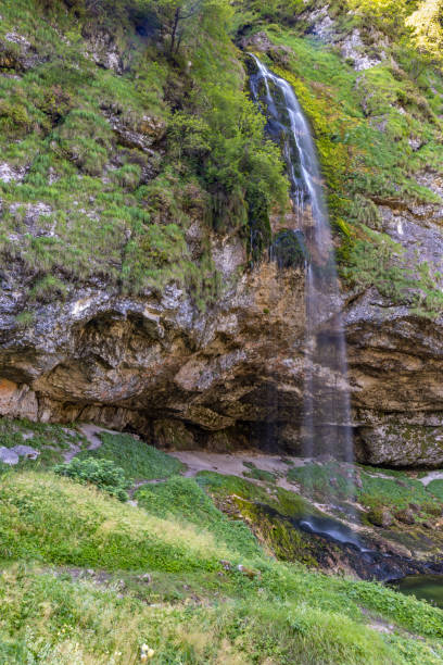 istock Goriuda waterfall (Fontanon di Goriuda), Province of Udine, Italy 1340281307