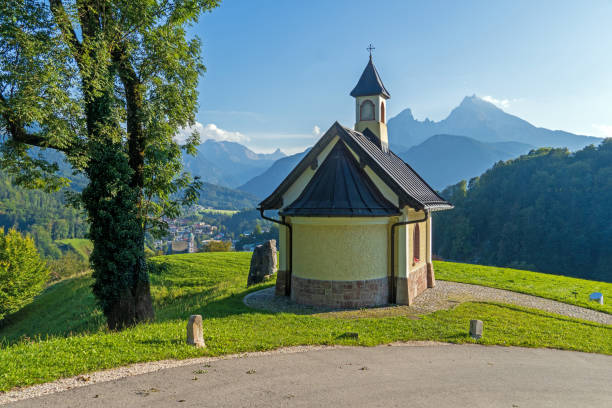 istock Kirchleitn Chapel at Berchtesgaden 1340286448