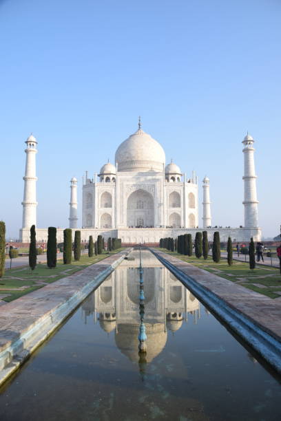 istock Taj Mahal and its mosques, Agra, India 1340288633