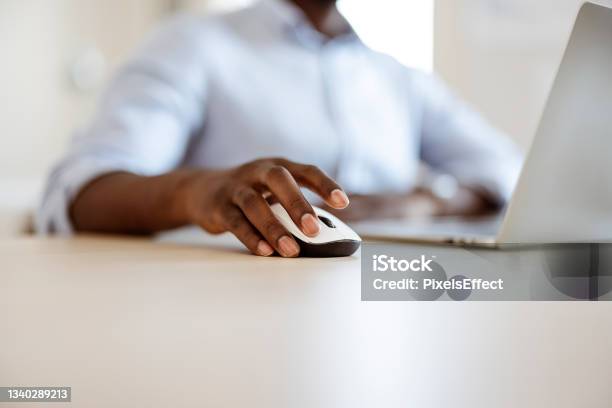Scrolling And Clicking Through A World Of Opportunity Stock Photo - Download Image Now