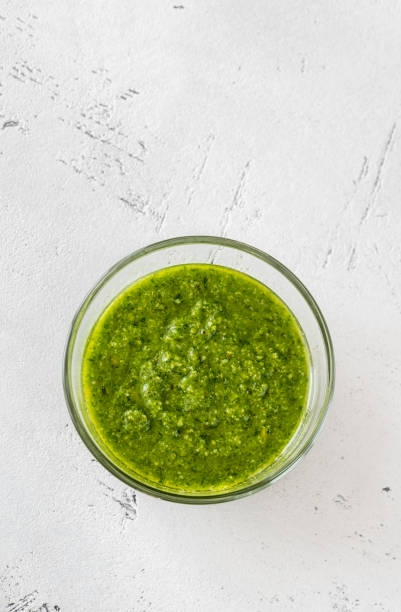 istock Bowl of pesto 1340296712
