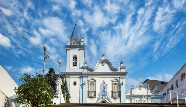istock Catholic Church Facade in Niteroi, Brazil 1340297367