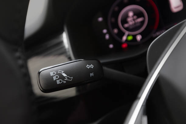istock headlight adjustment knob in the car 1340298540